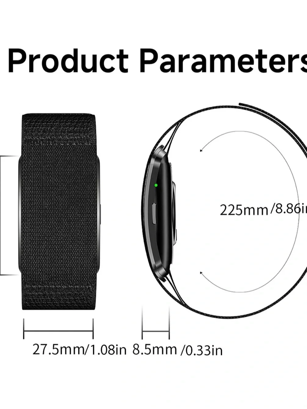 NIB Myshun Sport Fitness Tracker 24 Hr Activity Bracelet